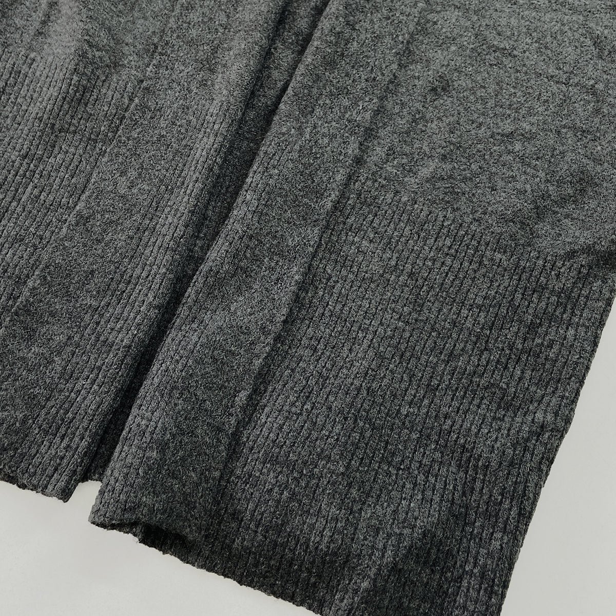 Womens Wool Blend Knit Open Front Longline Cardigan