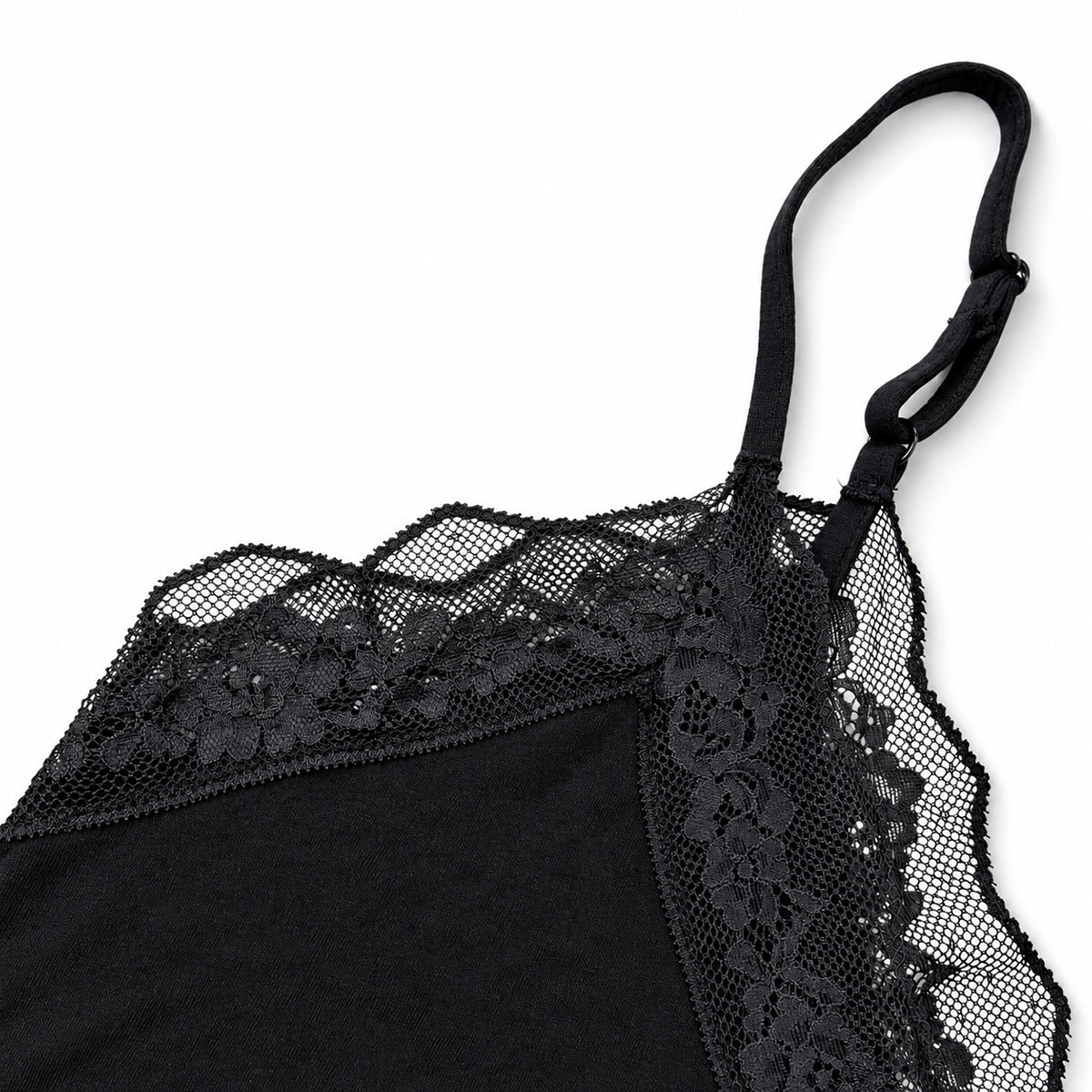 Women's Viscose Lace-Trim Camisole & Shorts Nightwear Set