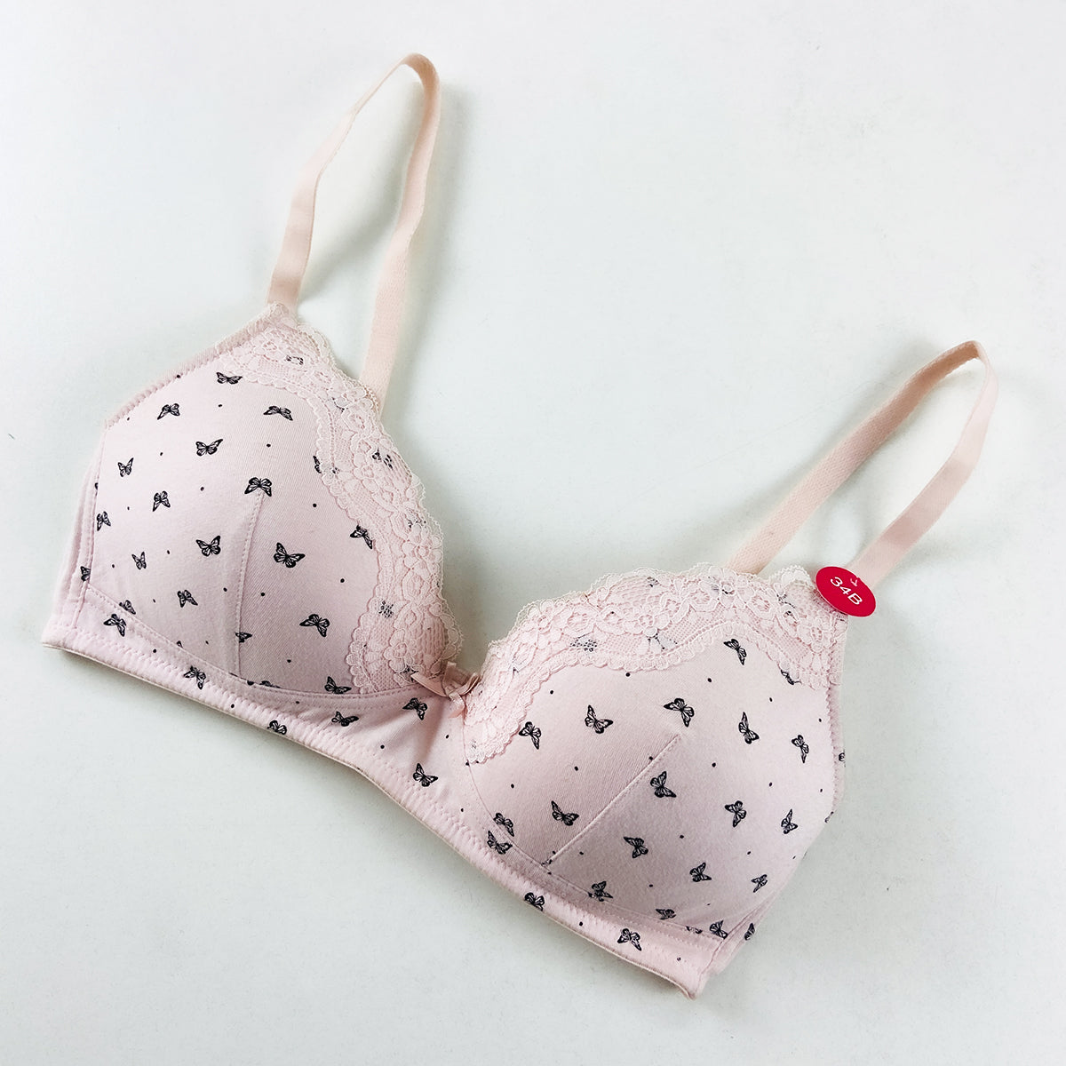 Womens Non Wire Padded Push Up Bra 34 Size