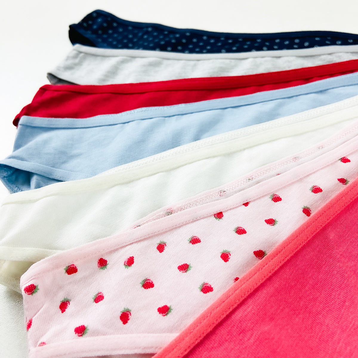 Pack of 5 Womens High Leg Cotton Briefs