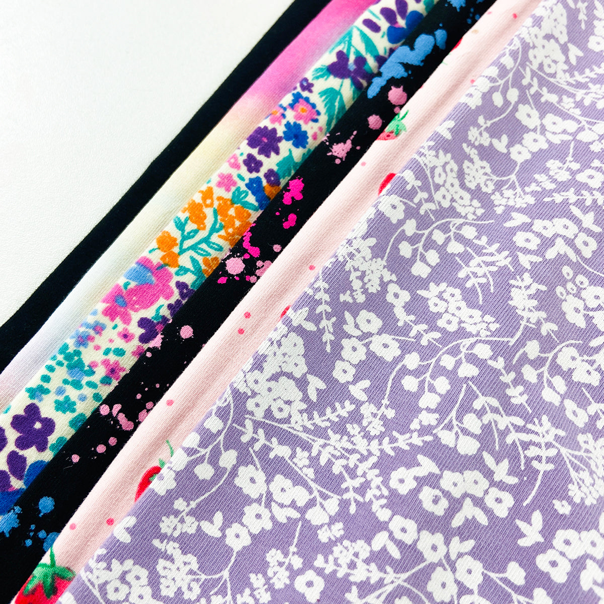 Girls Premium Cotton Jersey Printed Leggings
