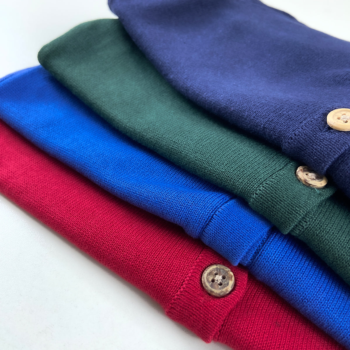 Girls Cotton Knitted Cardigan Sweater With Pocket