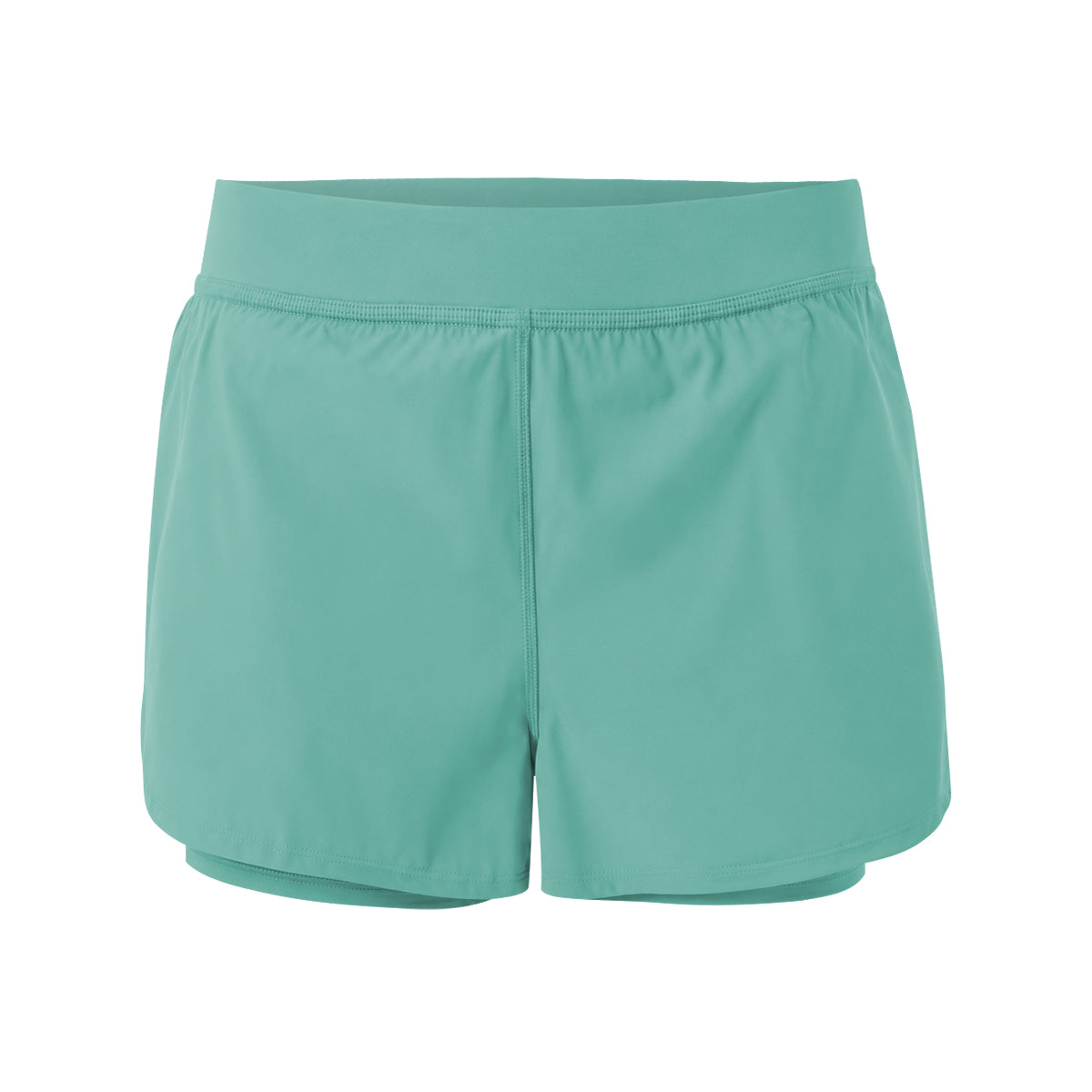 Women's 2-in-1 Gym Shorts with Inner Compression Layer