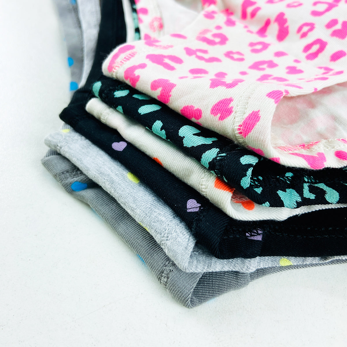 Pack of 5 Girls Cotton Printed Brief Panty Underwear