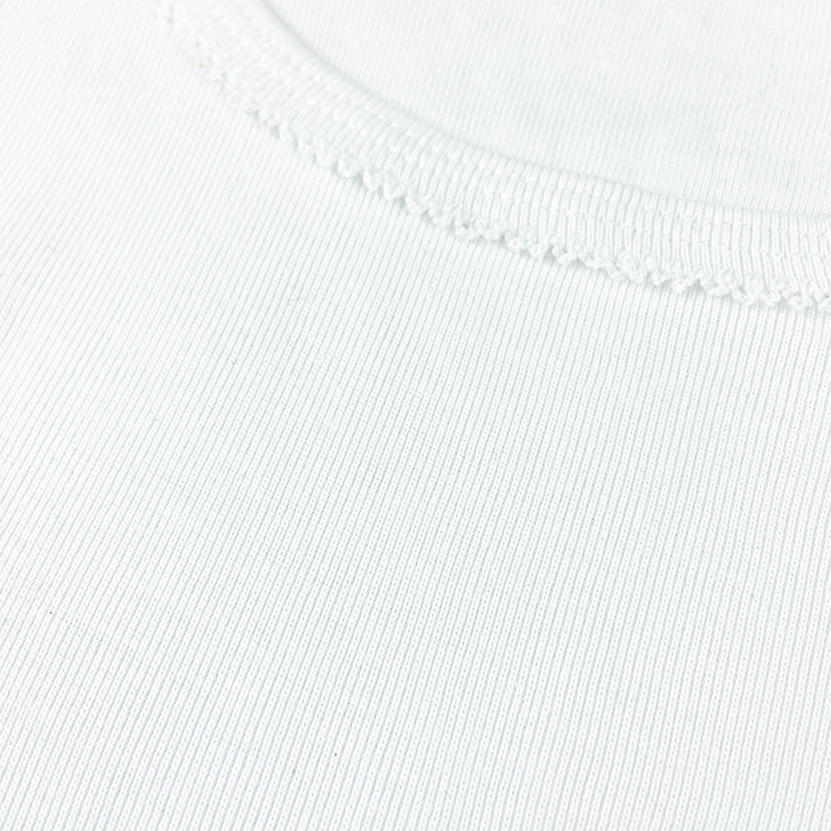Pack of 3 Toddlers and Teen Girls Soft Cotton White Tank Top