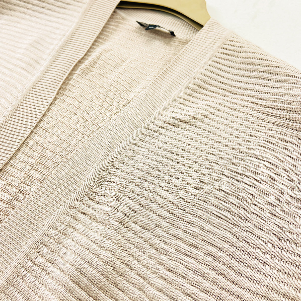 Womens Lightweight Open Front Short Sleeve Knitted Cardigan