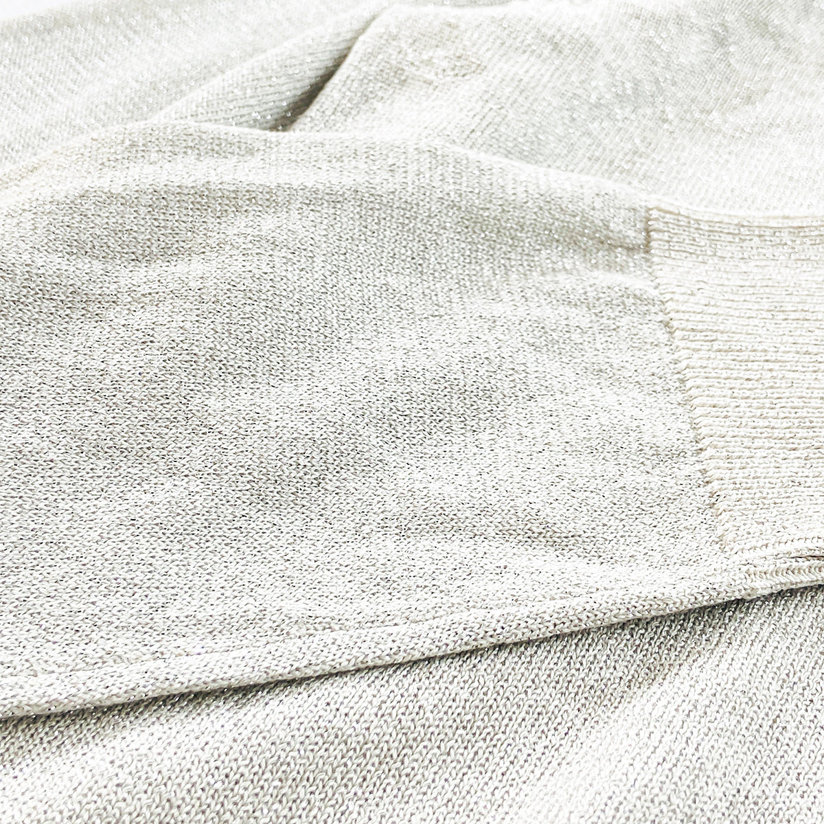 Womens Soft Thread Knit Sparkle Cardigan