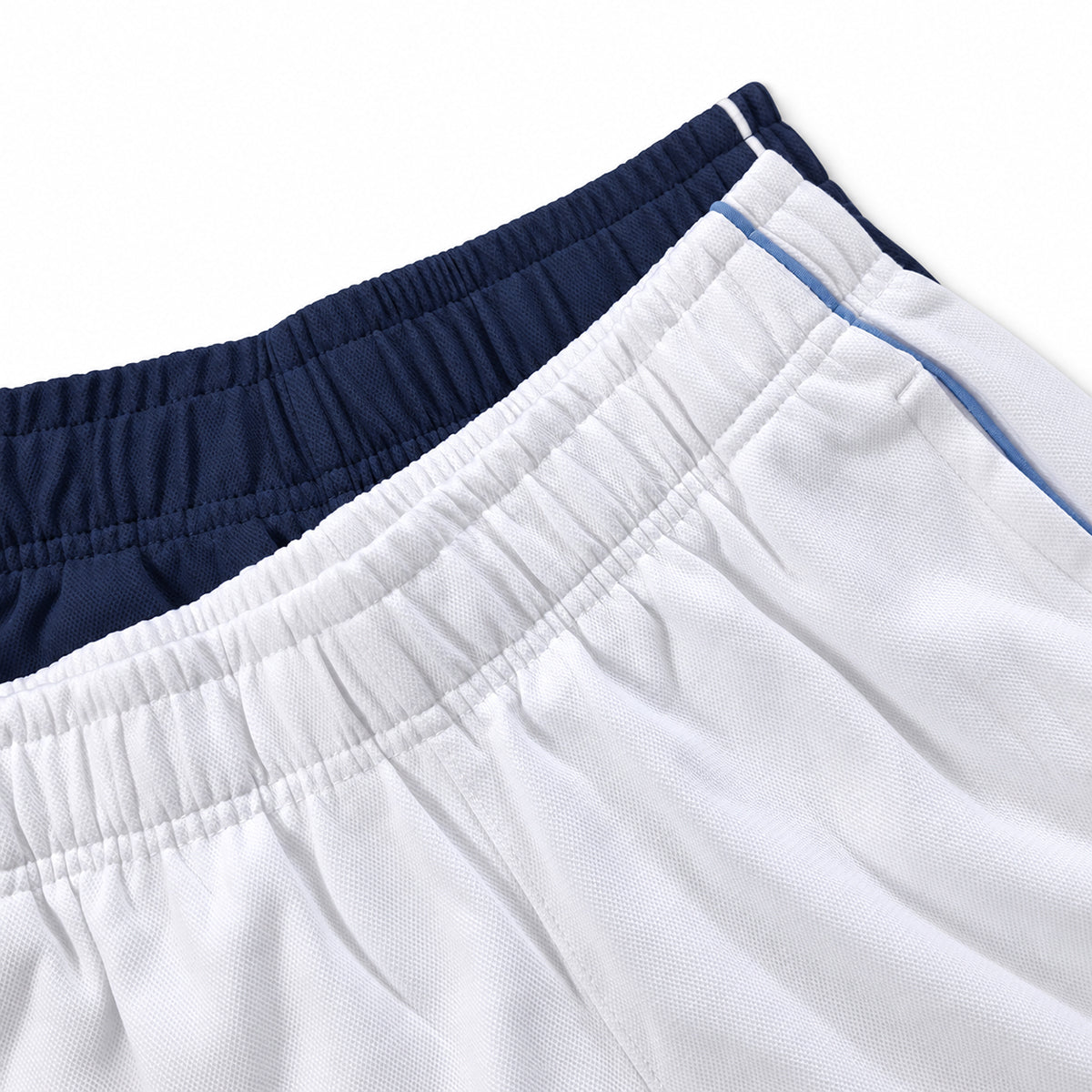 Women's Cotton Blend Stretch Pockets & Contrast Piping Shorts