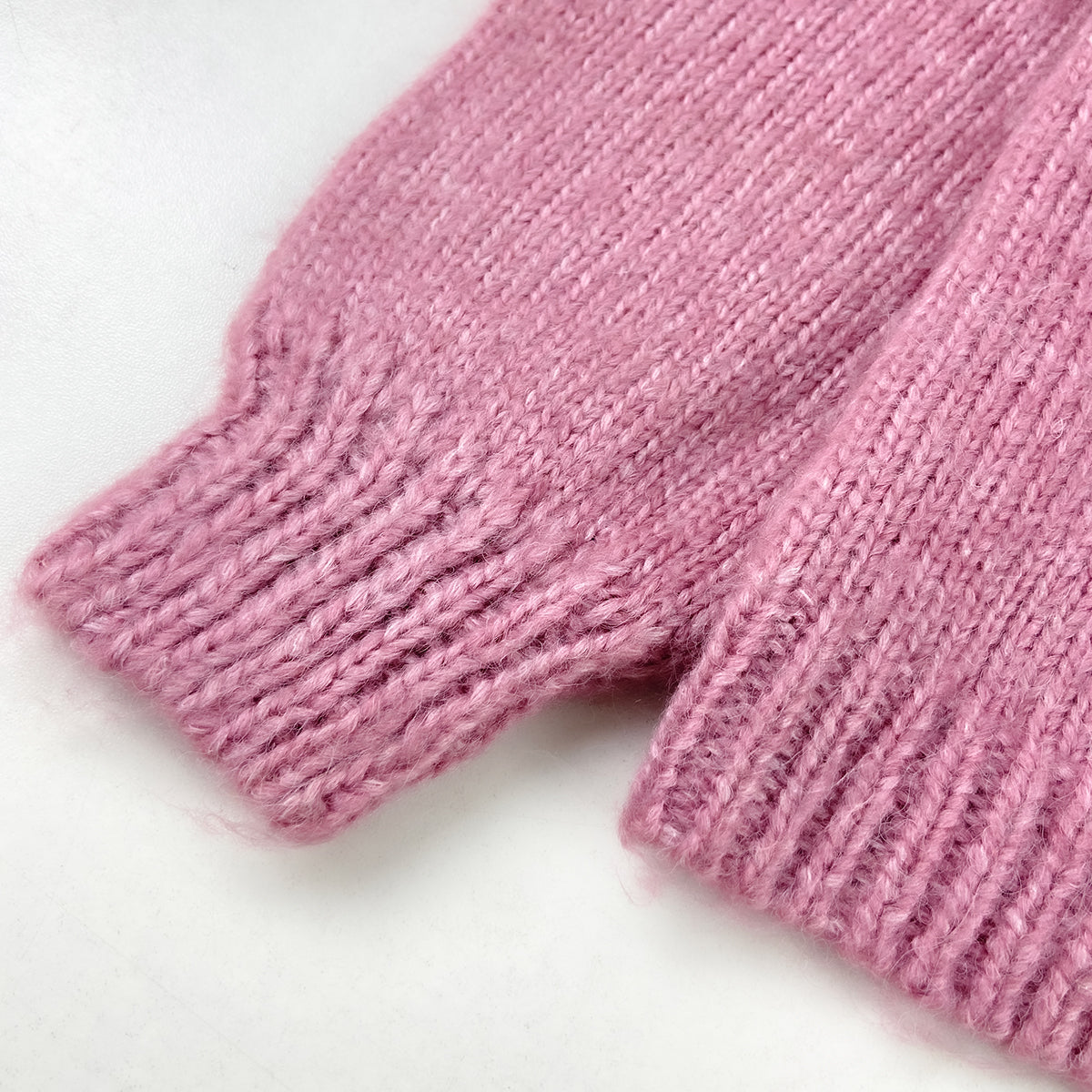 Girls Cable Knit Soft Cotton Cardigan Sweater