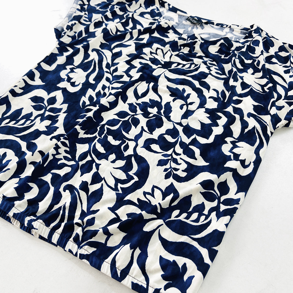 Womens Printed Short Sleeve Round Neck T-Shirt