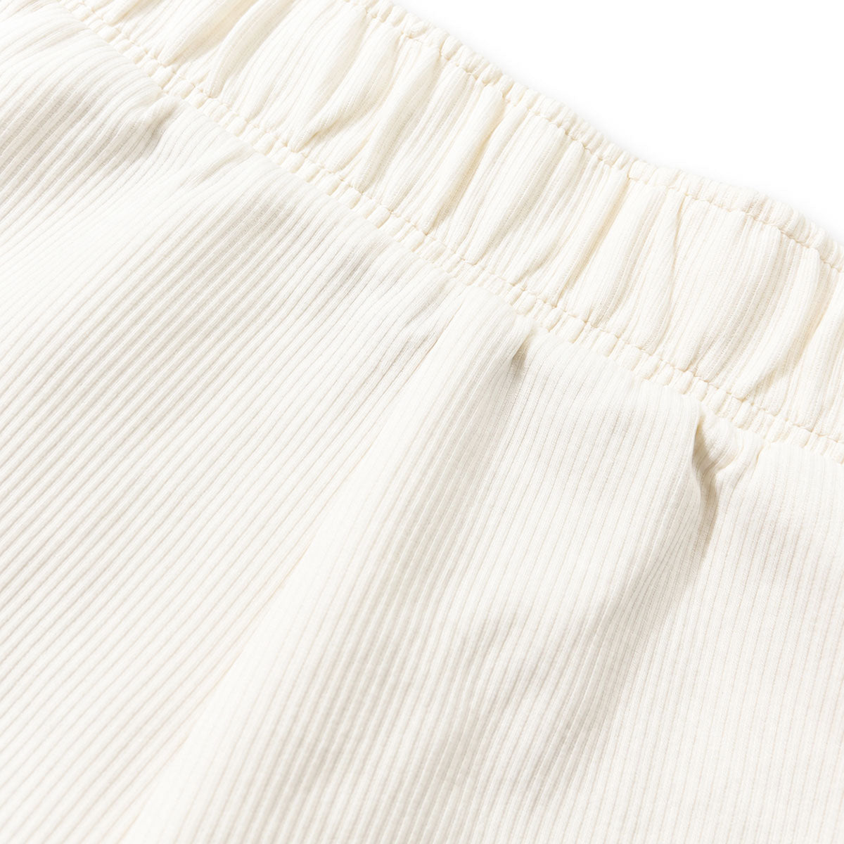 Women’s Elasticated Waistband Ribbed Stretch Shorts