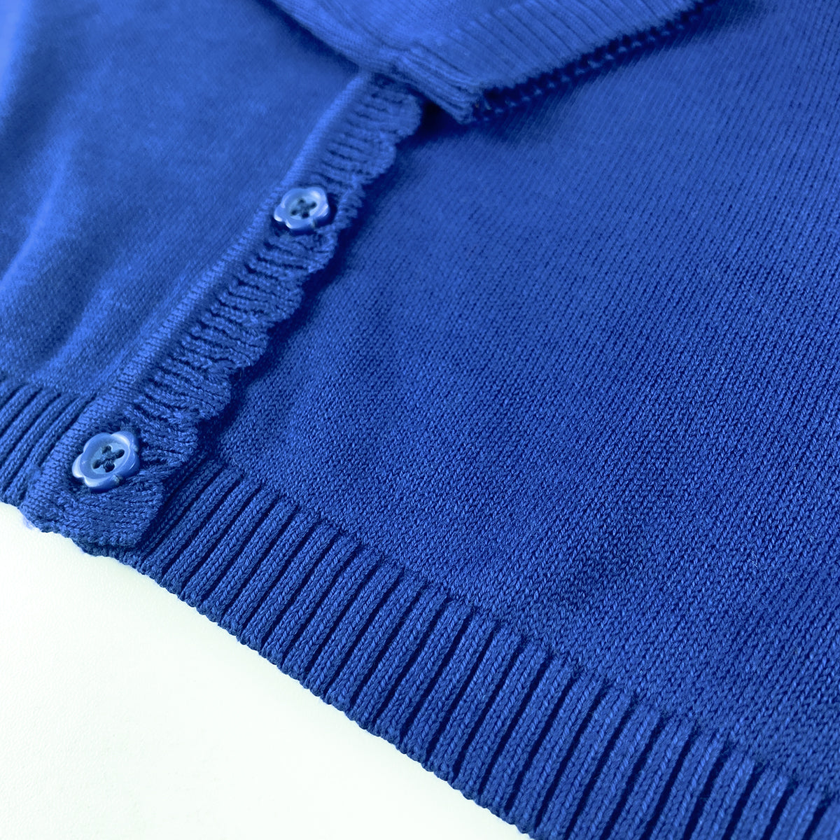 Girls Cotton Knitted Cardigan Sweater