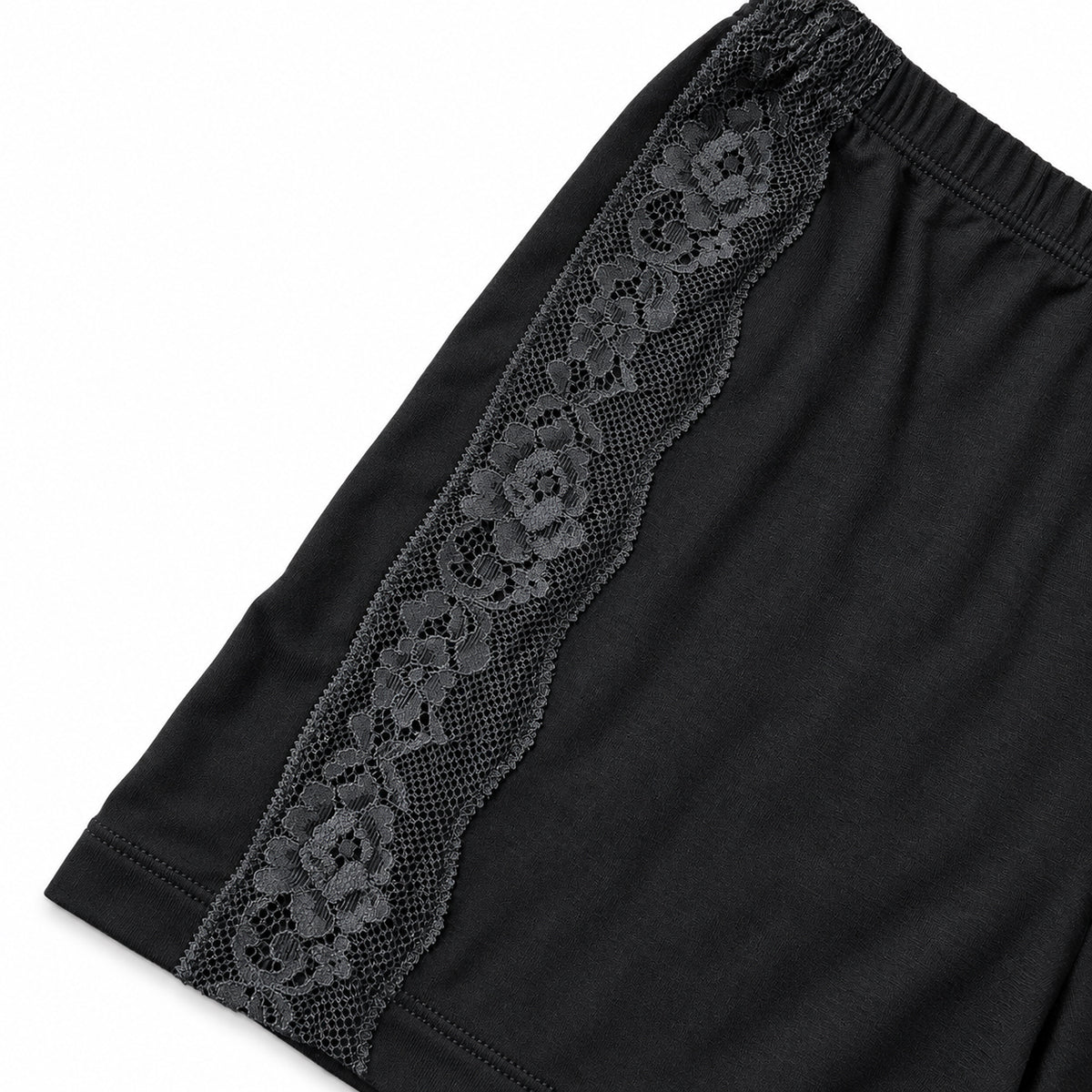 Women's Viscose Lace-Trim Camisole & Shorts Nightwear Set