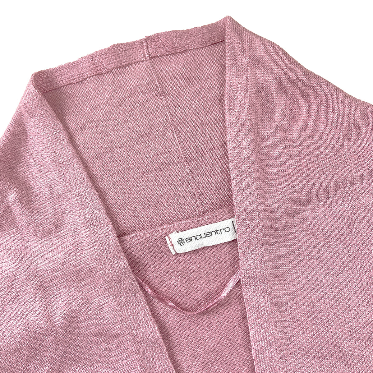 Womens Soft Knit Open-Front Long Cardigan with Pockets