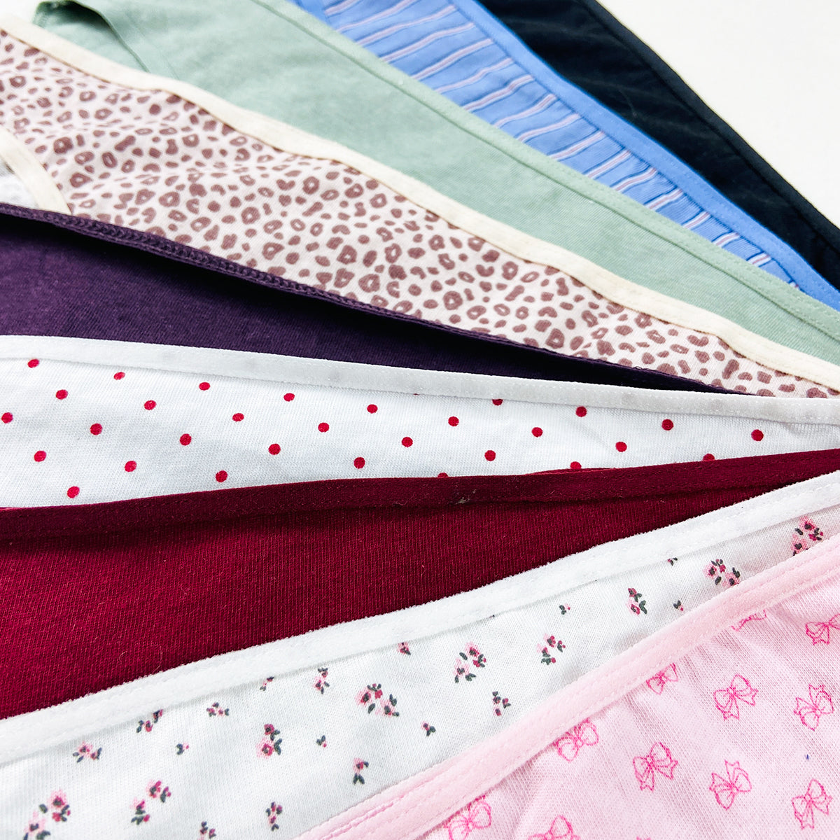 Pack of 5 Ladies Half Back Coverage Cotton Brief Panty