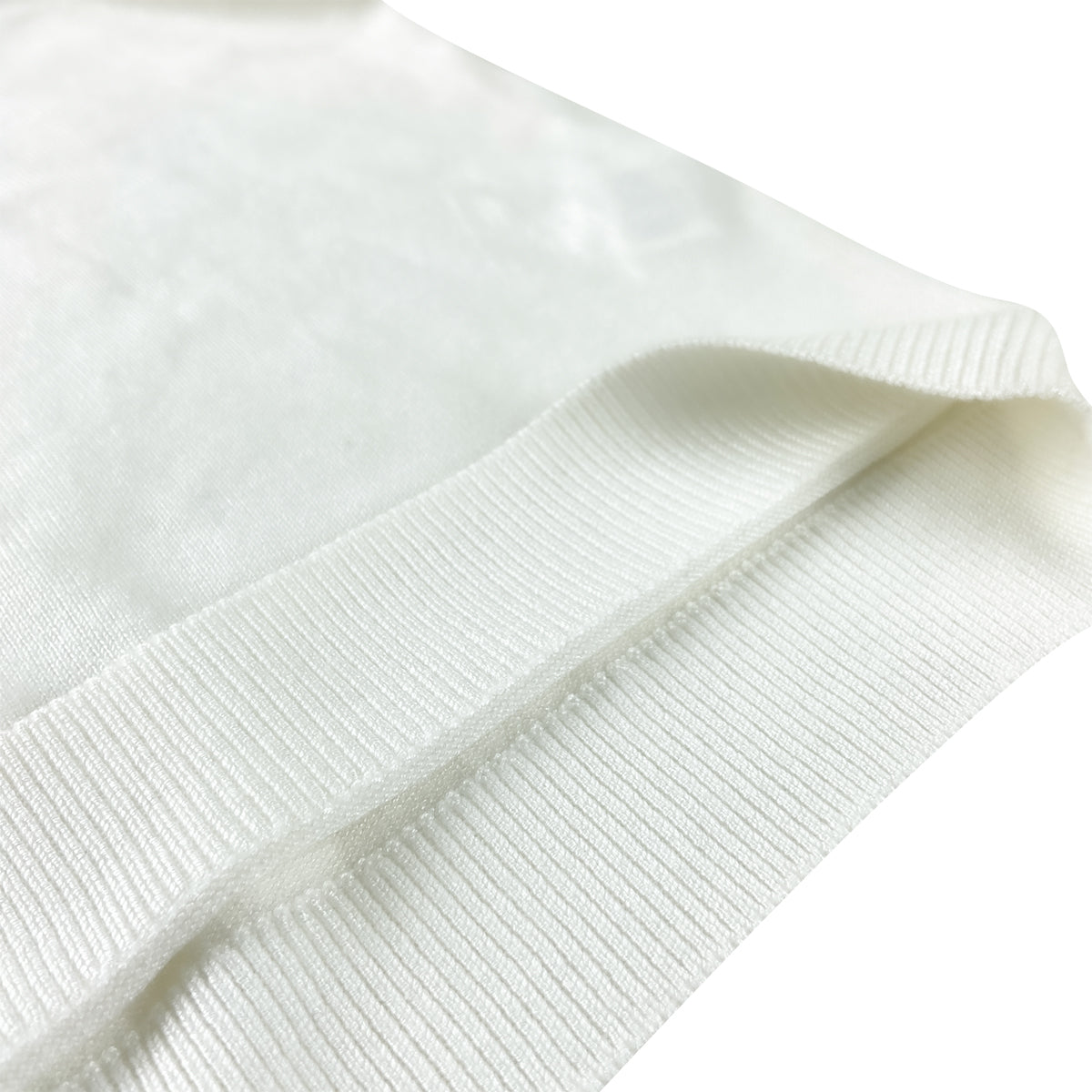 Womens Elegant Knit Short Sleeve Top