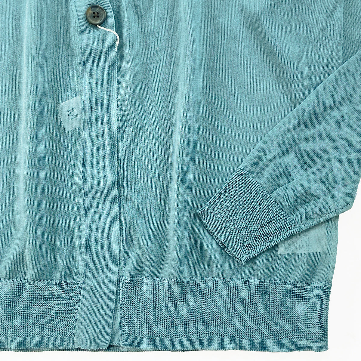 Womens Lightweight Sheer Knit V-Neck Cardigan