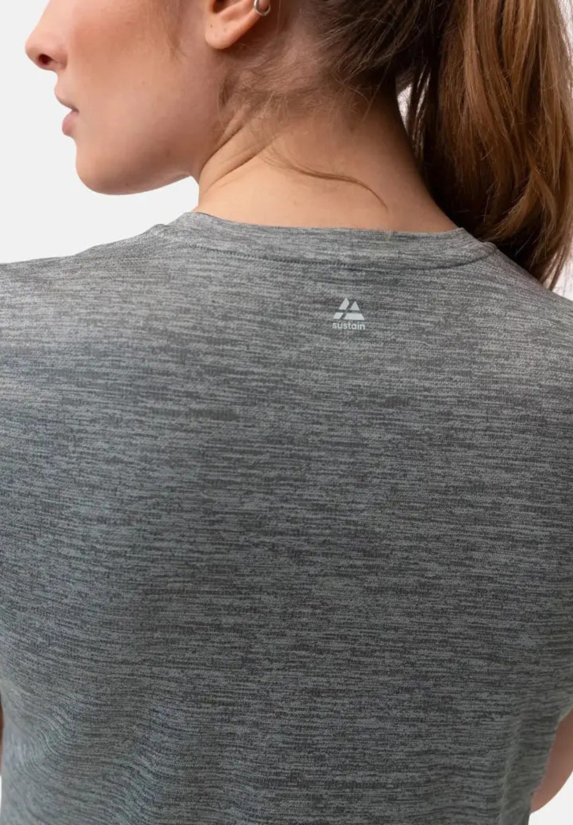 Women’s Recycled Quick-Dry Breathable Mesh Sports T-Shirt