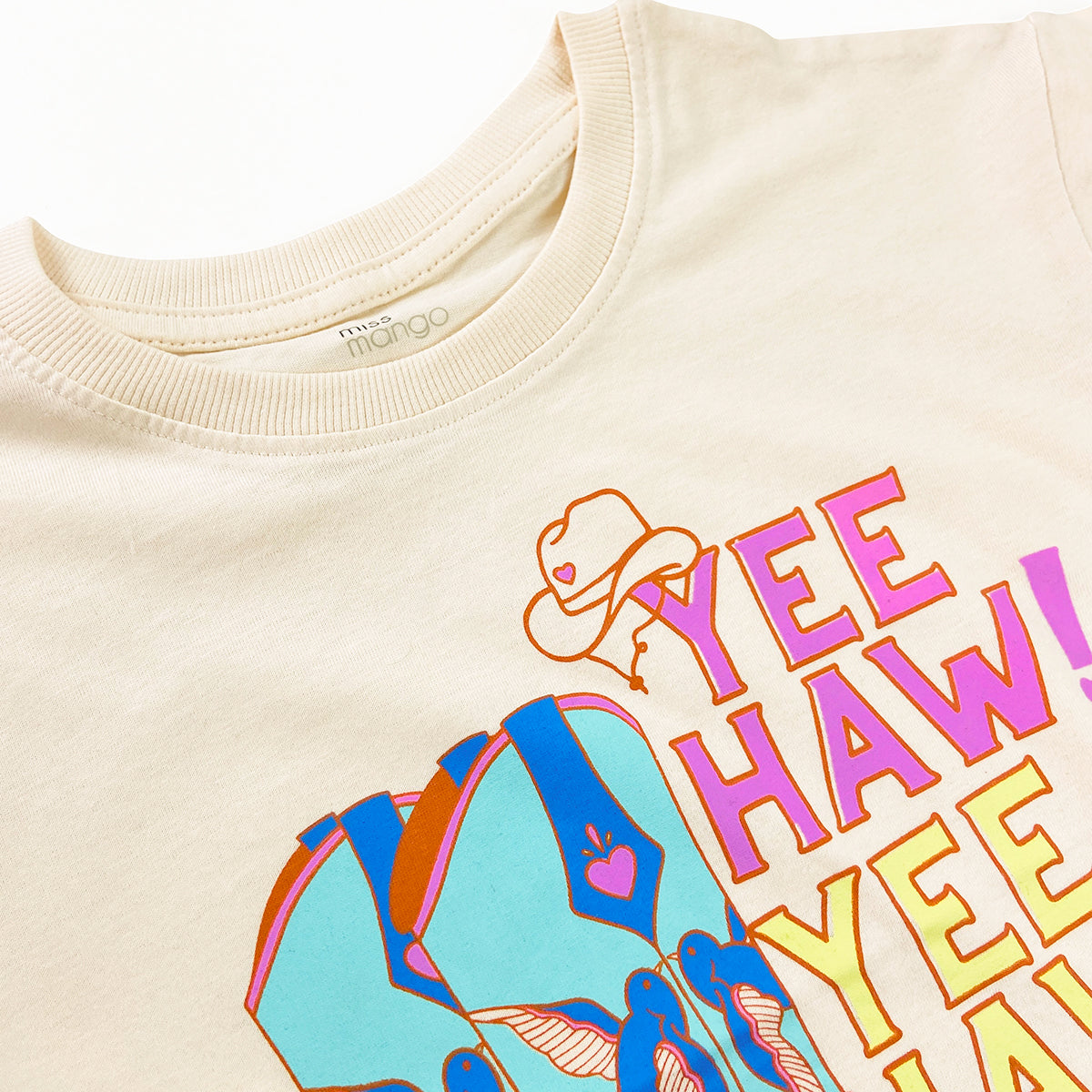 Girls Fun Printed Soft Cotton Short Sleeve Crew Neck T-Shirt (8-16 Years)