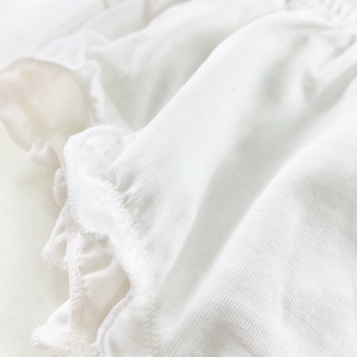 Baby Girls Ruffle Soft Cotton Breathable Diaper Cover Short Pant