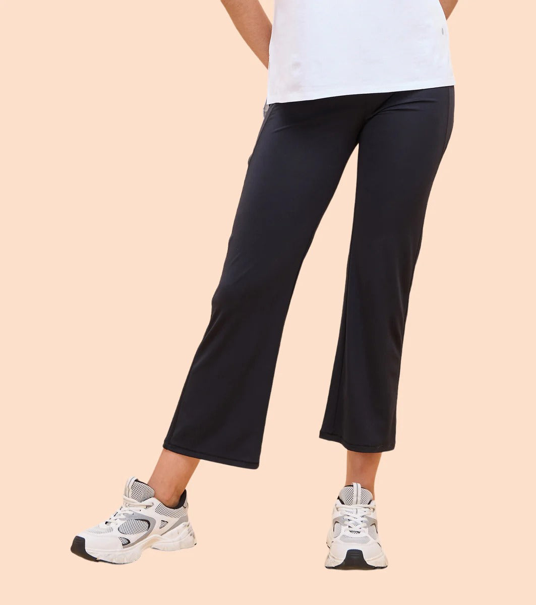 Womens High Waist Bootcut Yoga Pants with Pockets