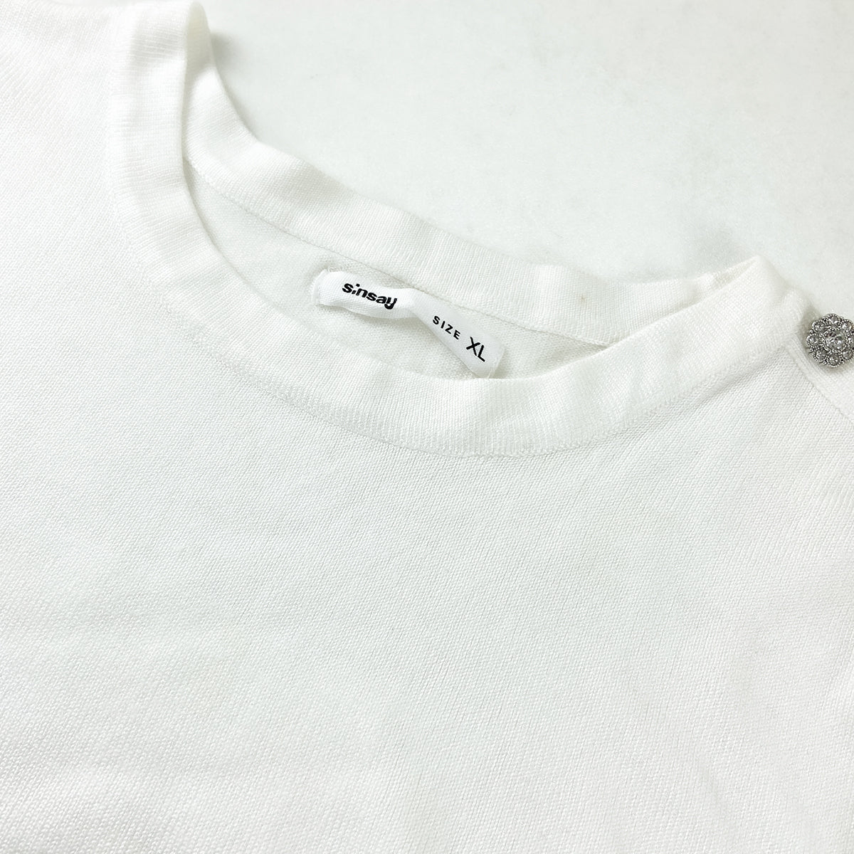 Womens Elegant Knit Short Sleeve Top