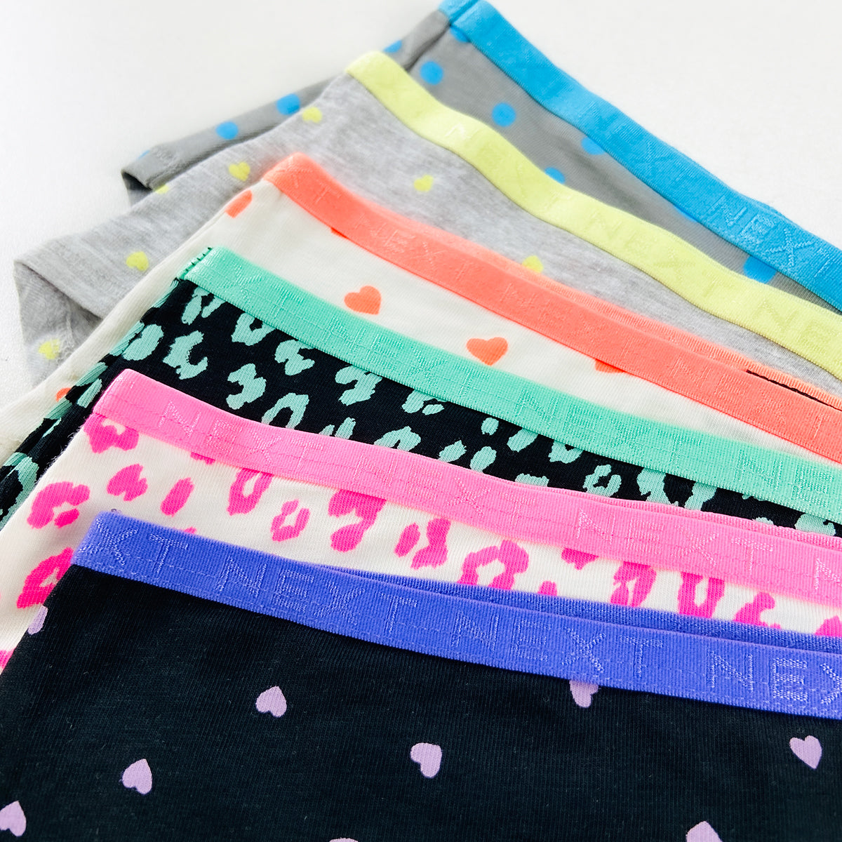 Pack of 5 Girls Cotton Printed Brief Panty Underwear