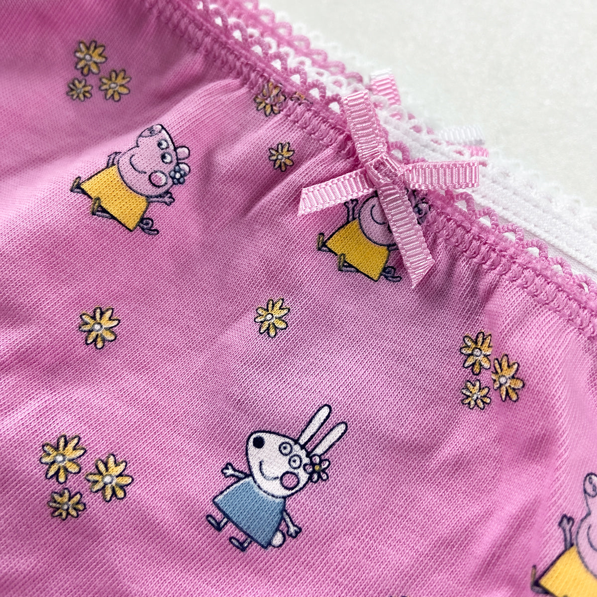 Pack of 5 Teen Girls Soft Jersey Cotton Printed Briefs Panties