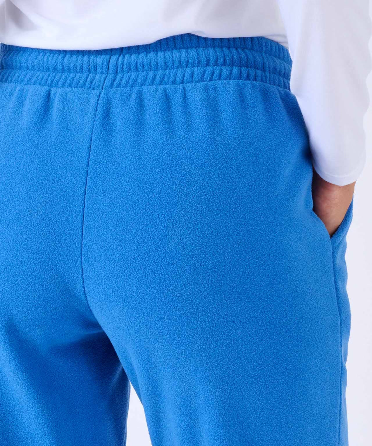 Womens Micro Fleece Straight Leg Pants with Pockets