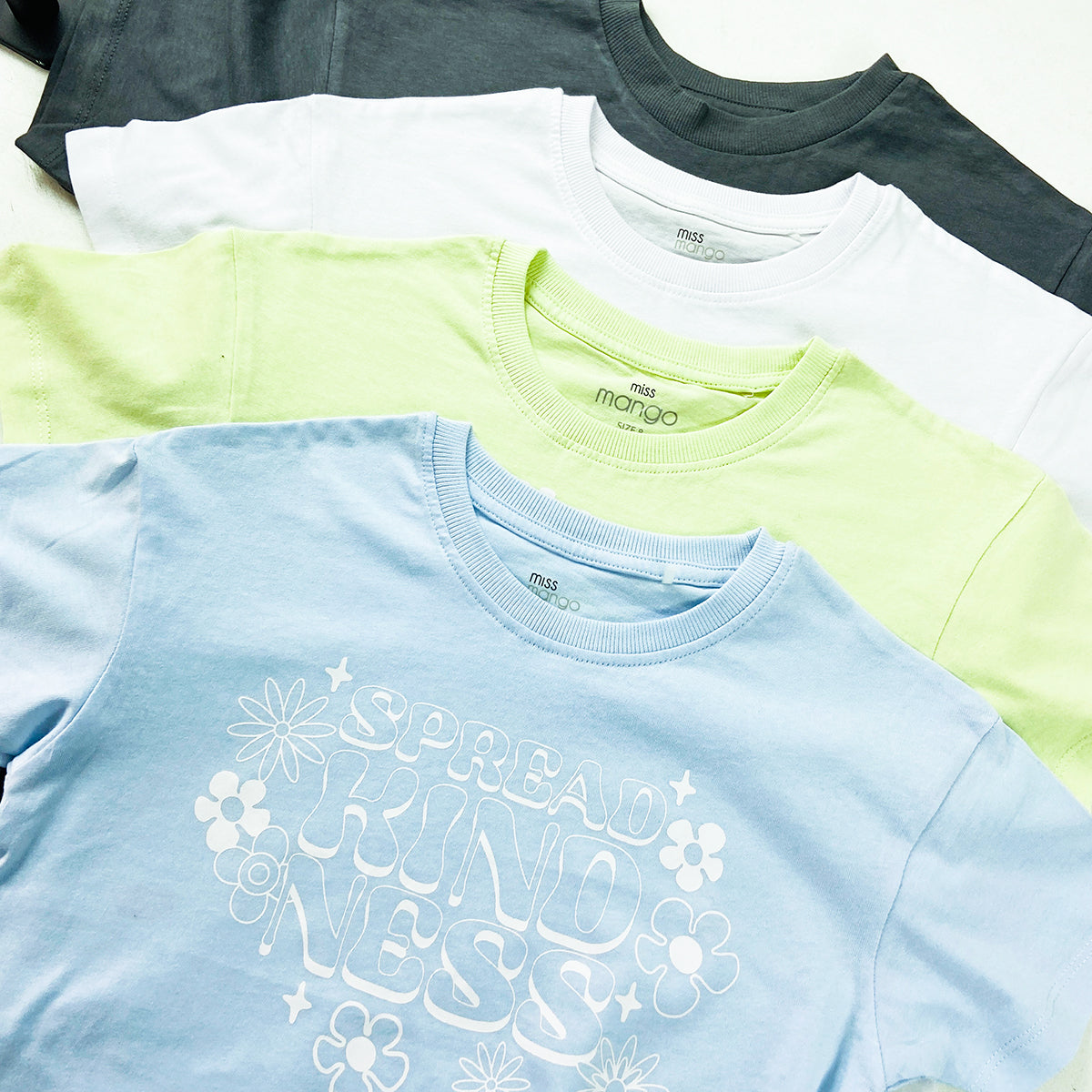 Girls Fun Printed Soft Cotton Short Sleeve Crew Neck T-Shirt (8-16 Years)