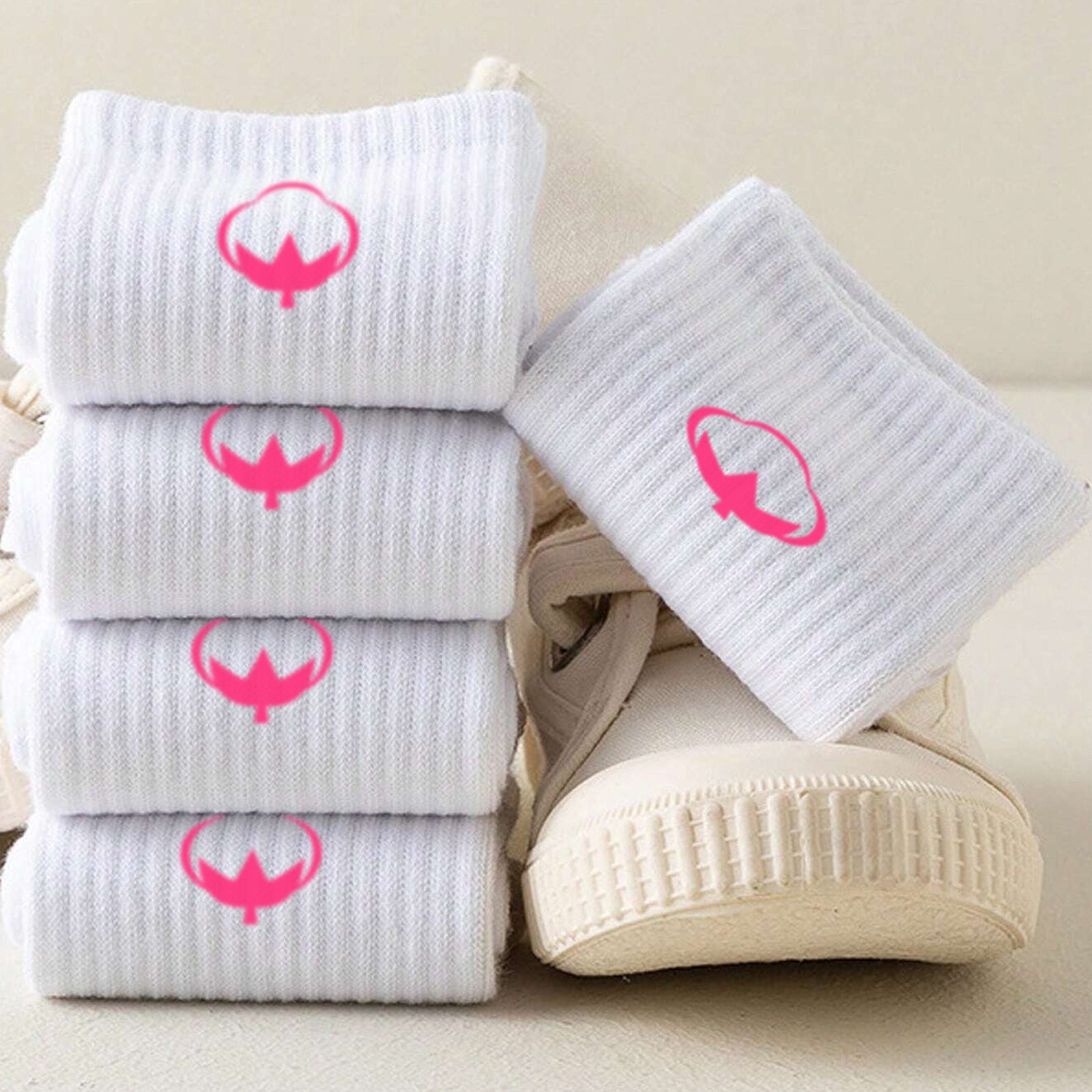 Pack of 3 Girls Premium Short Breathable Basic School Socks (2-14 Years)