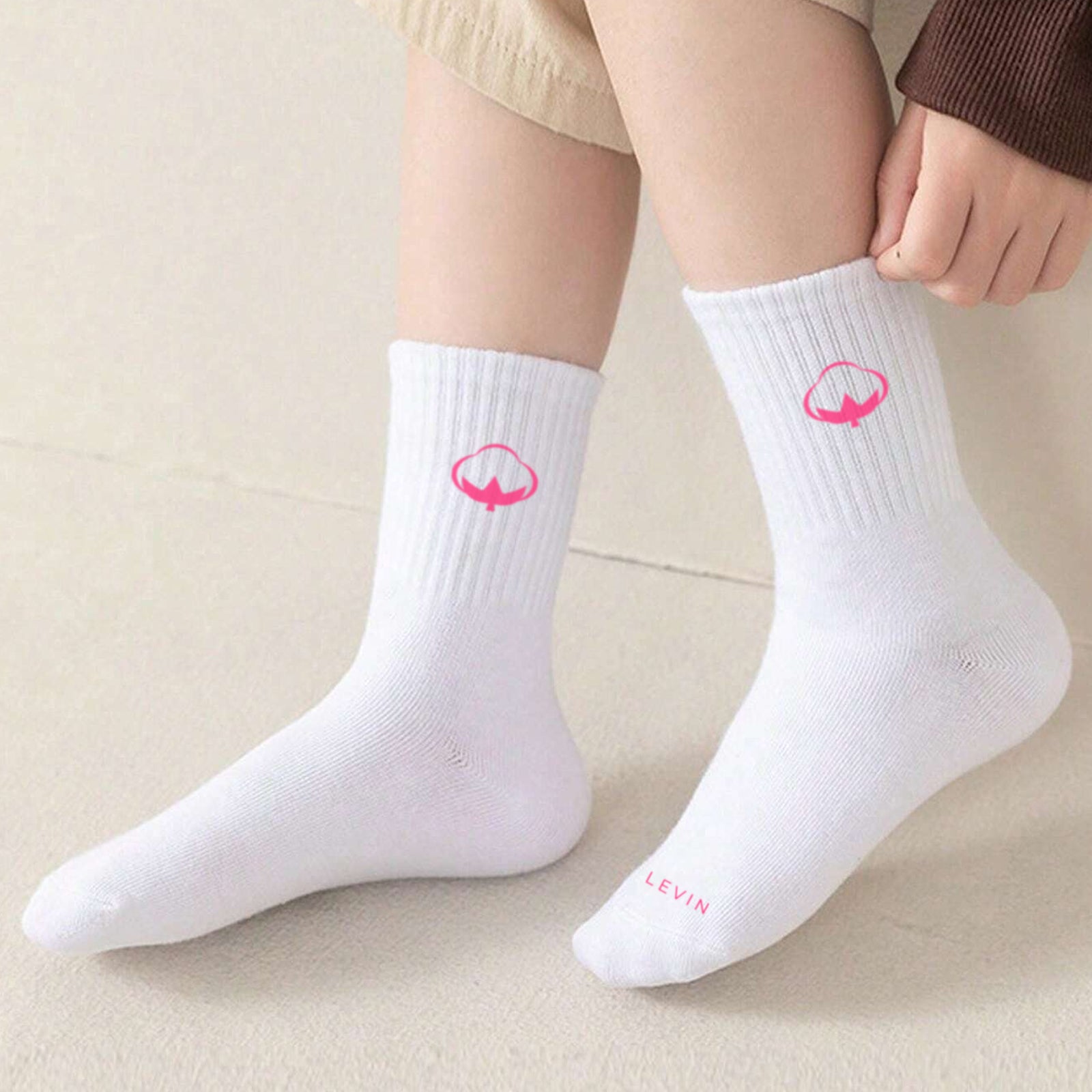 Pack of 3 Girls Premium Short Breathable Basic School Socks (2-14 Years)