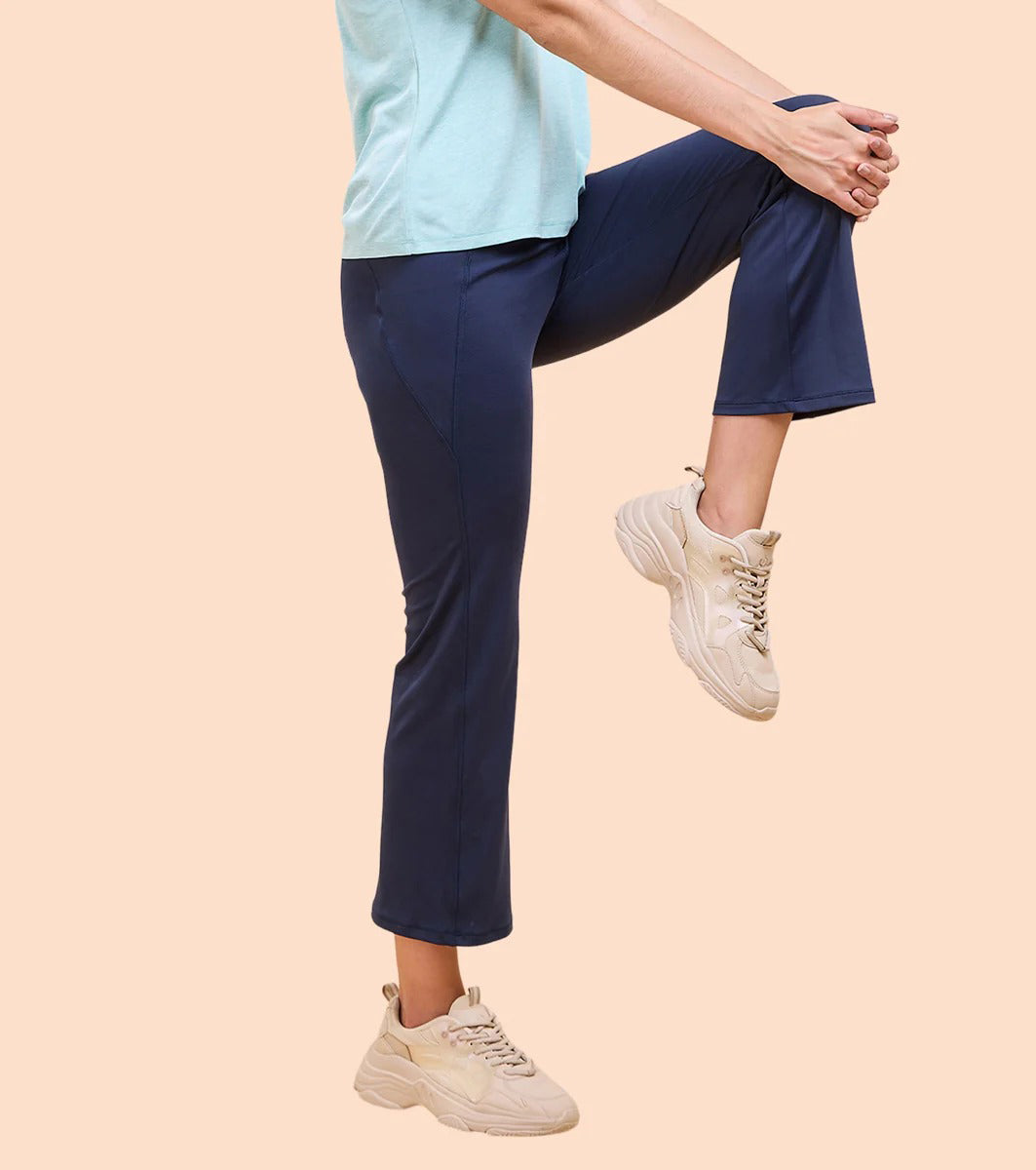 Womens High Waist Bootcut Yoga Pants with Pockets