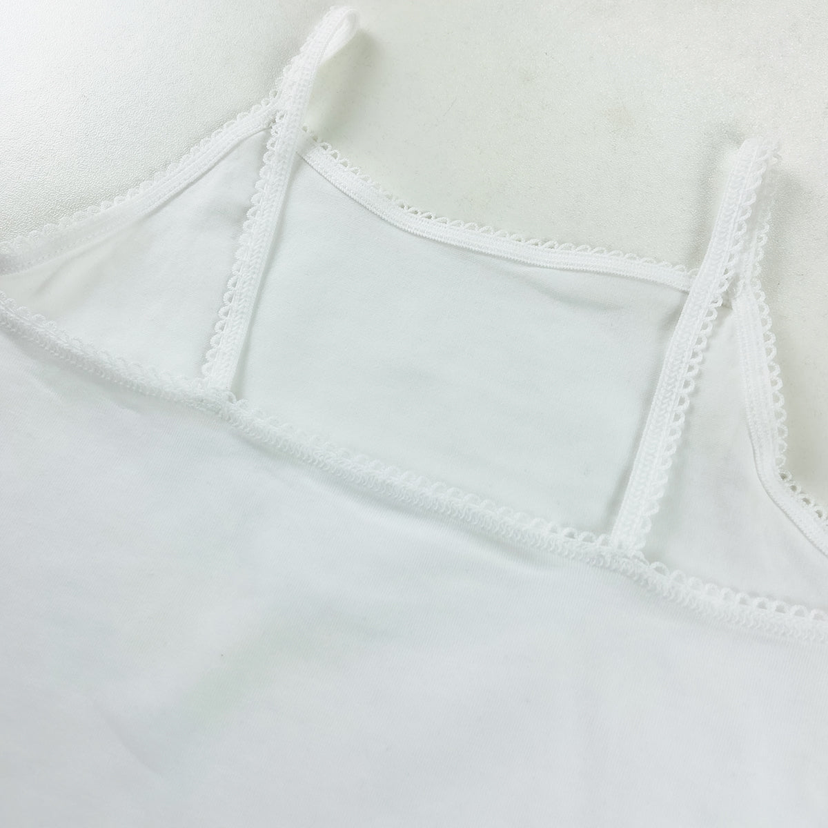 Pack of 3 Teen Girls White Tank Tops
