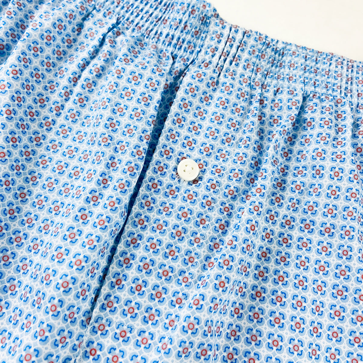 Mens Soft Breathable Cotton Woven Trunk Boxer