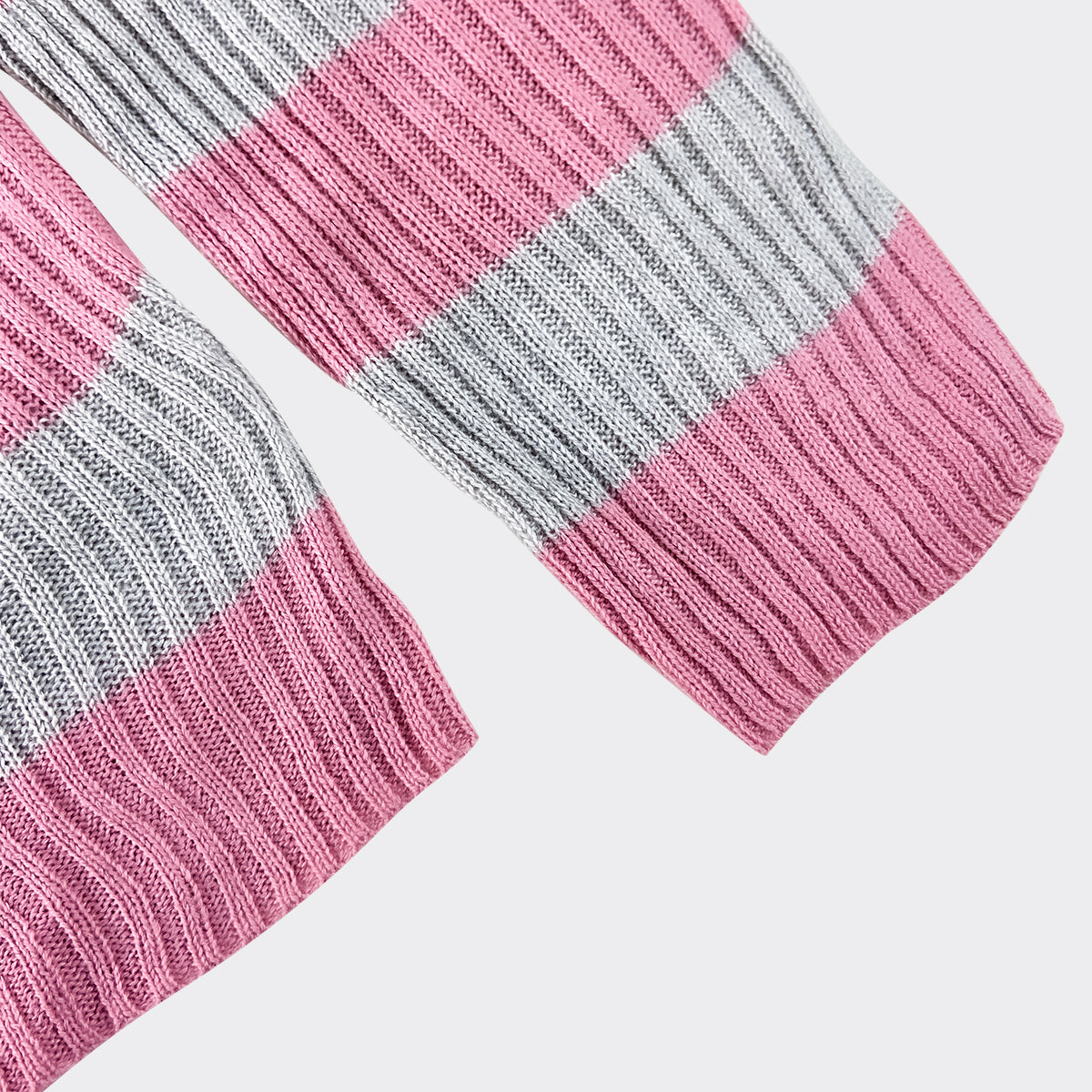 Womens Ribbed Striped Soft Knit Turtleneck Sweater