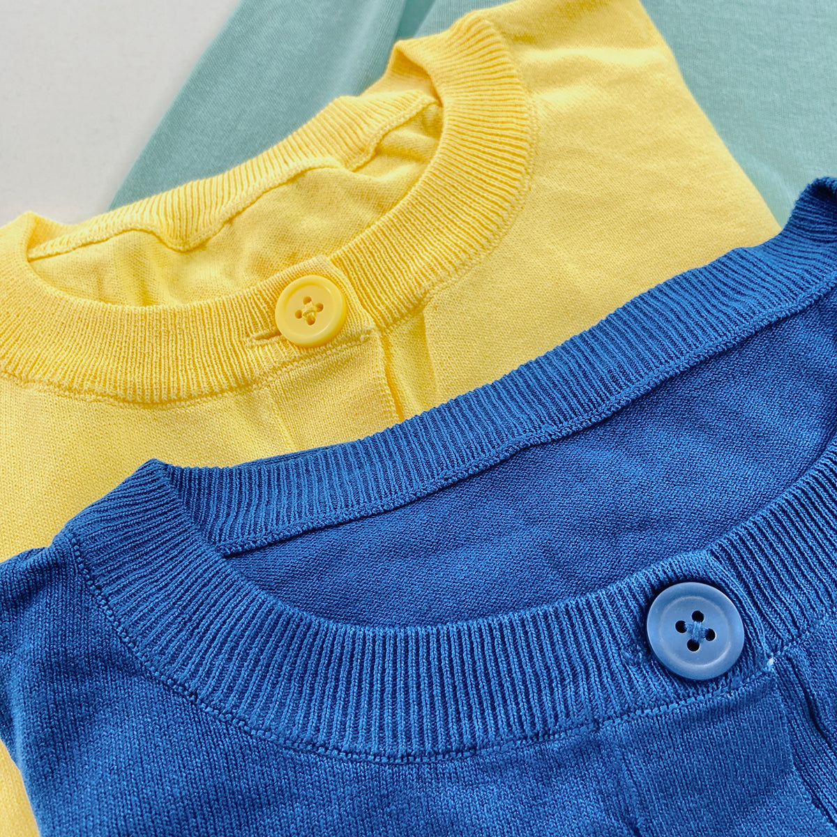 Womens Cotton Knit Button-Down Lightweight Cardigan