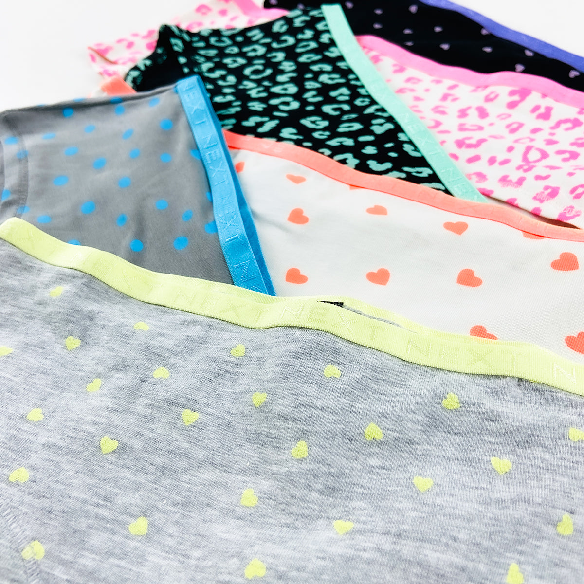 Pack of 5 Girls Cotton Printed Brief Panty Underwear