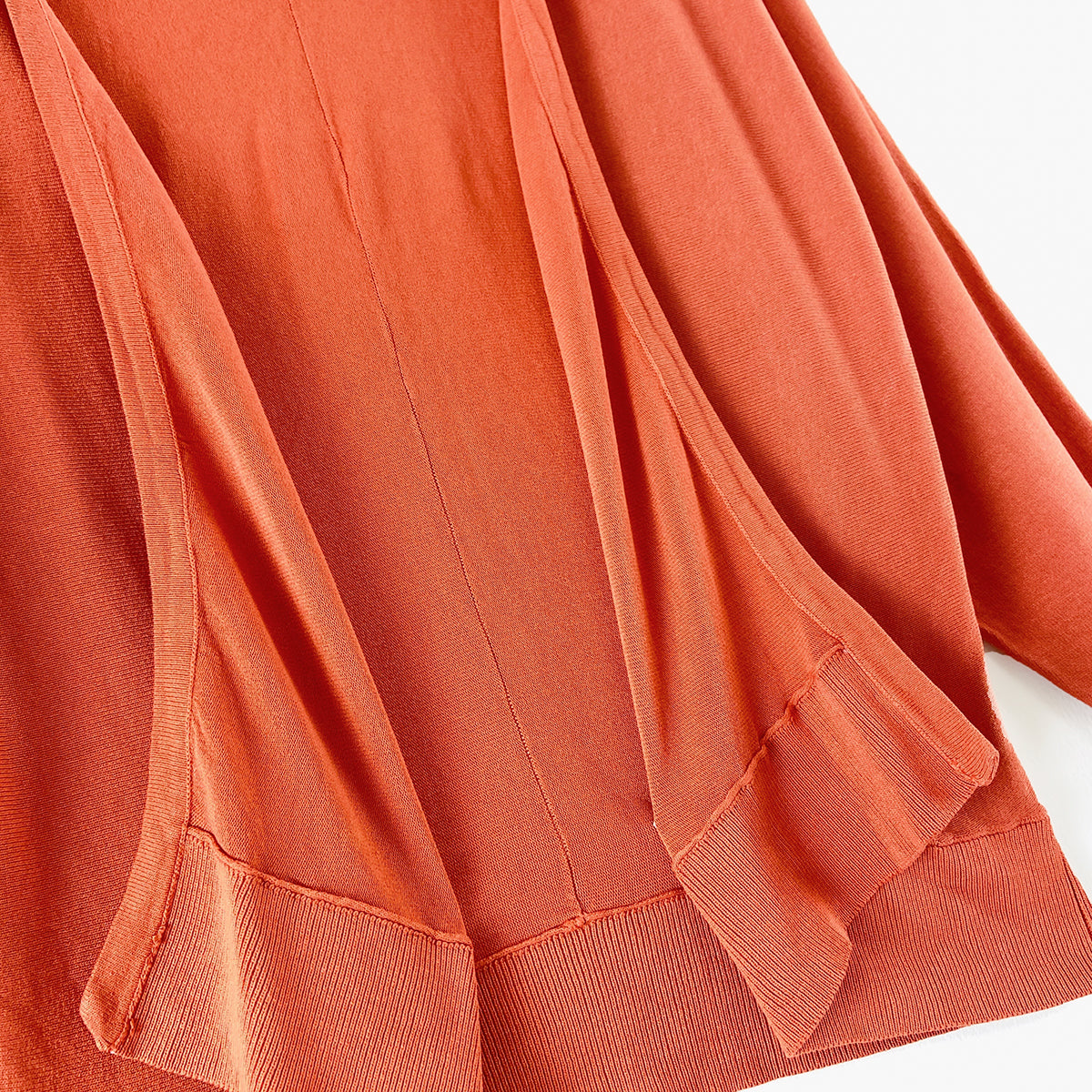 Womens Lightweight Open Front Soft Knit Cardigan