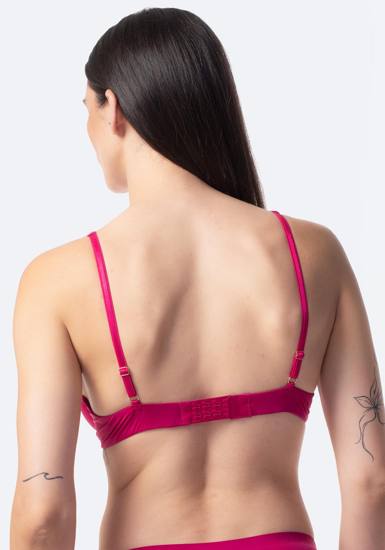 Women's Non Padded Underwire Smooth Micro Invisible Bra