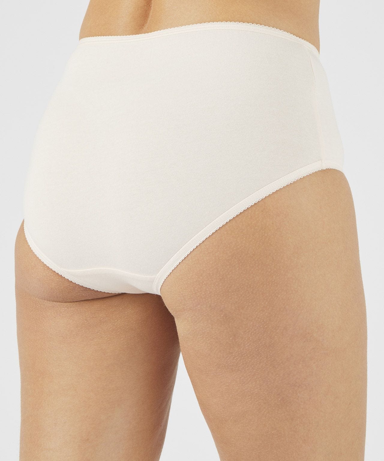 Pack of 3 Ladies Mid Rise Embroidered Cotton Brief Panty