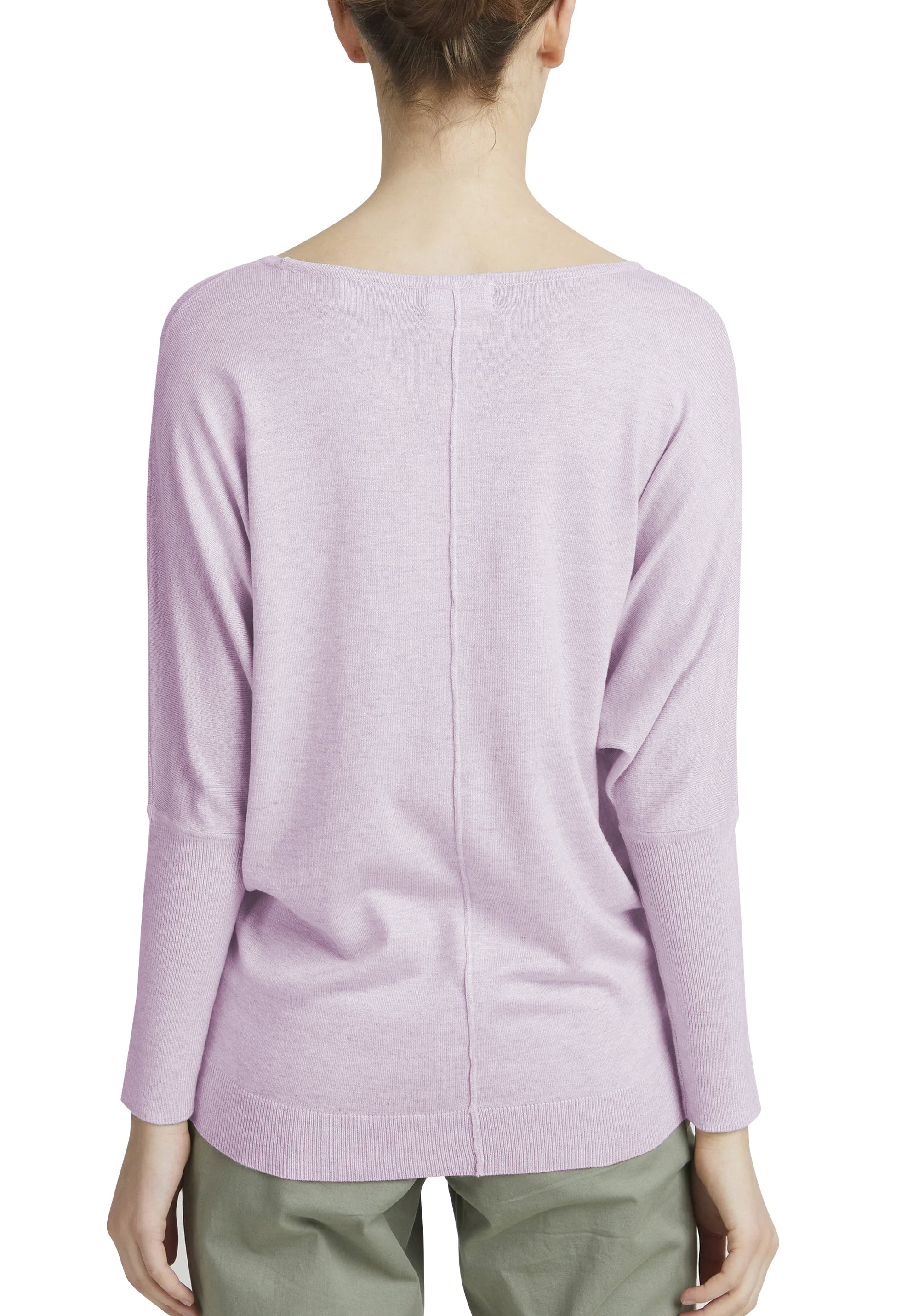 Womens Premium Soft Viscose Knit Crew Neck Sweater