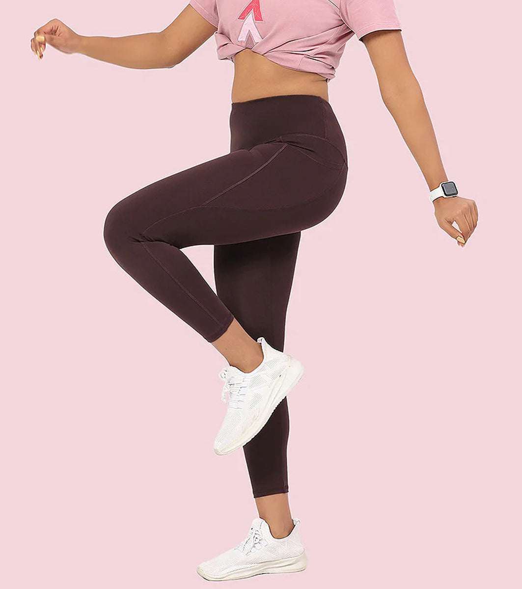 Women High Rise Workout & Yoga Pants Leggings with Pockets