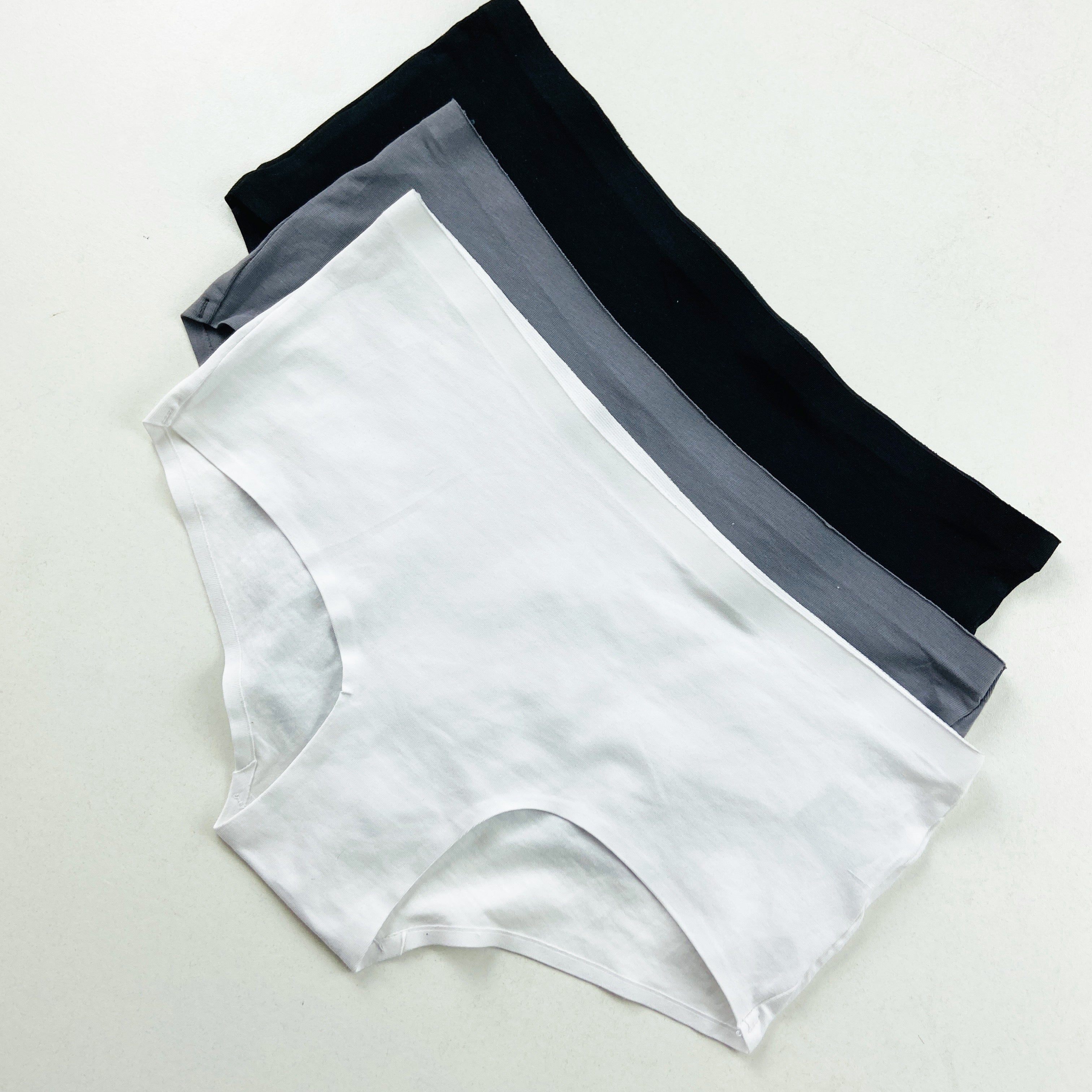 Pack of 3 Ladies Mid Rise No Show Hipster Brief Panty
