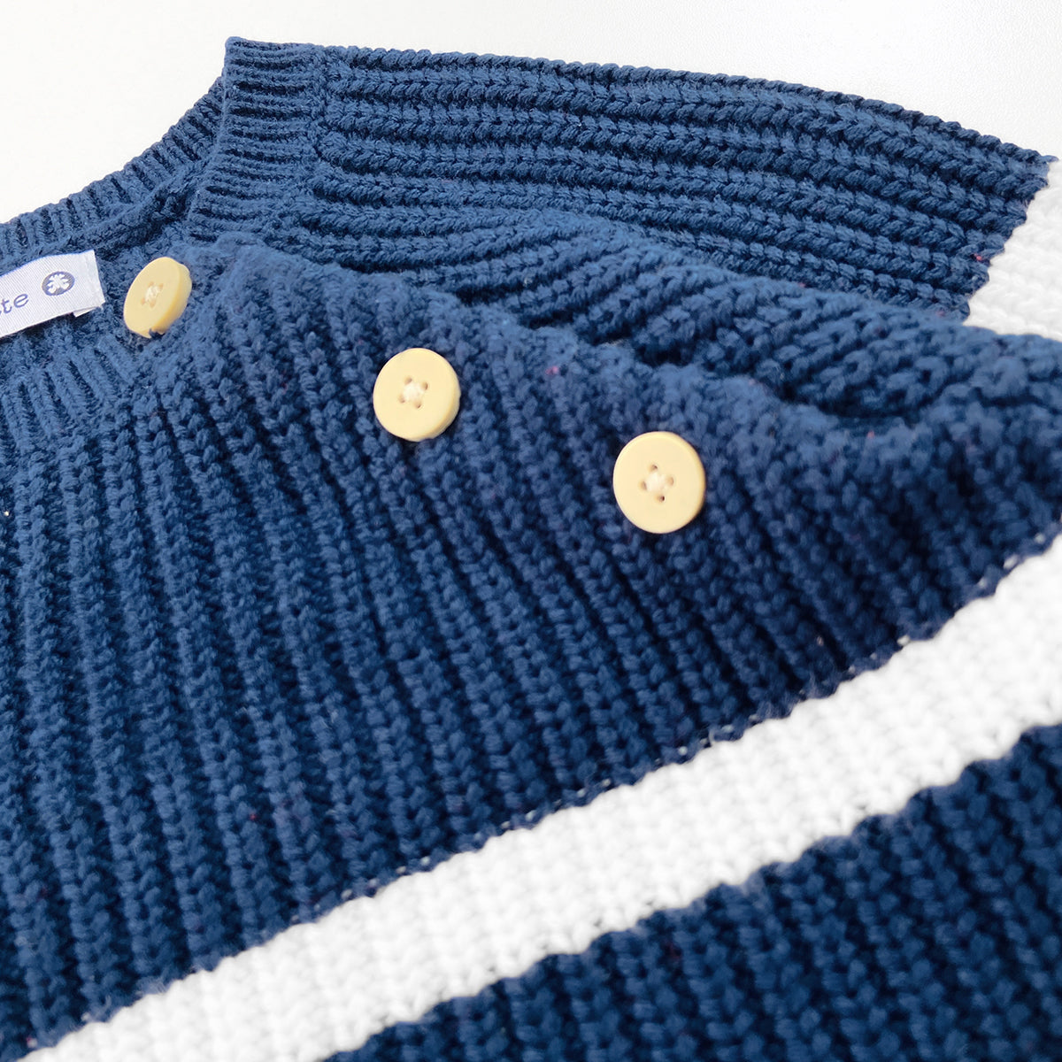 Kids Knit Striped Winter Pullover Sweater