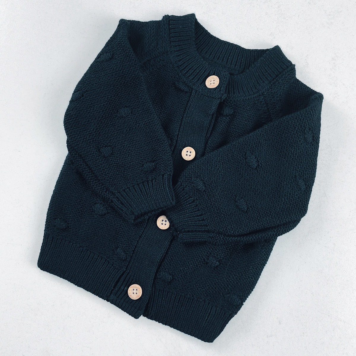 Girls Cotton Knitted Cardigan