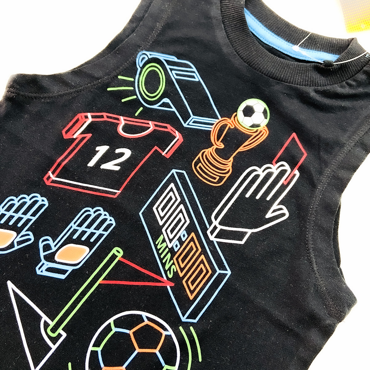 Boys Printed Sleeveless Soft Cotton & Breathable Summer Tank Top