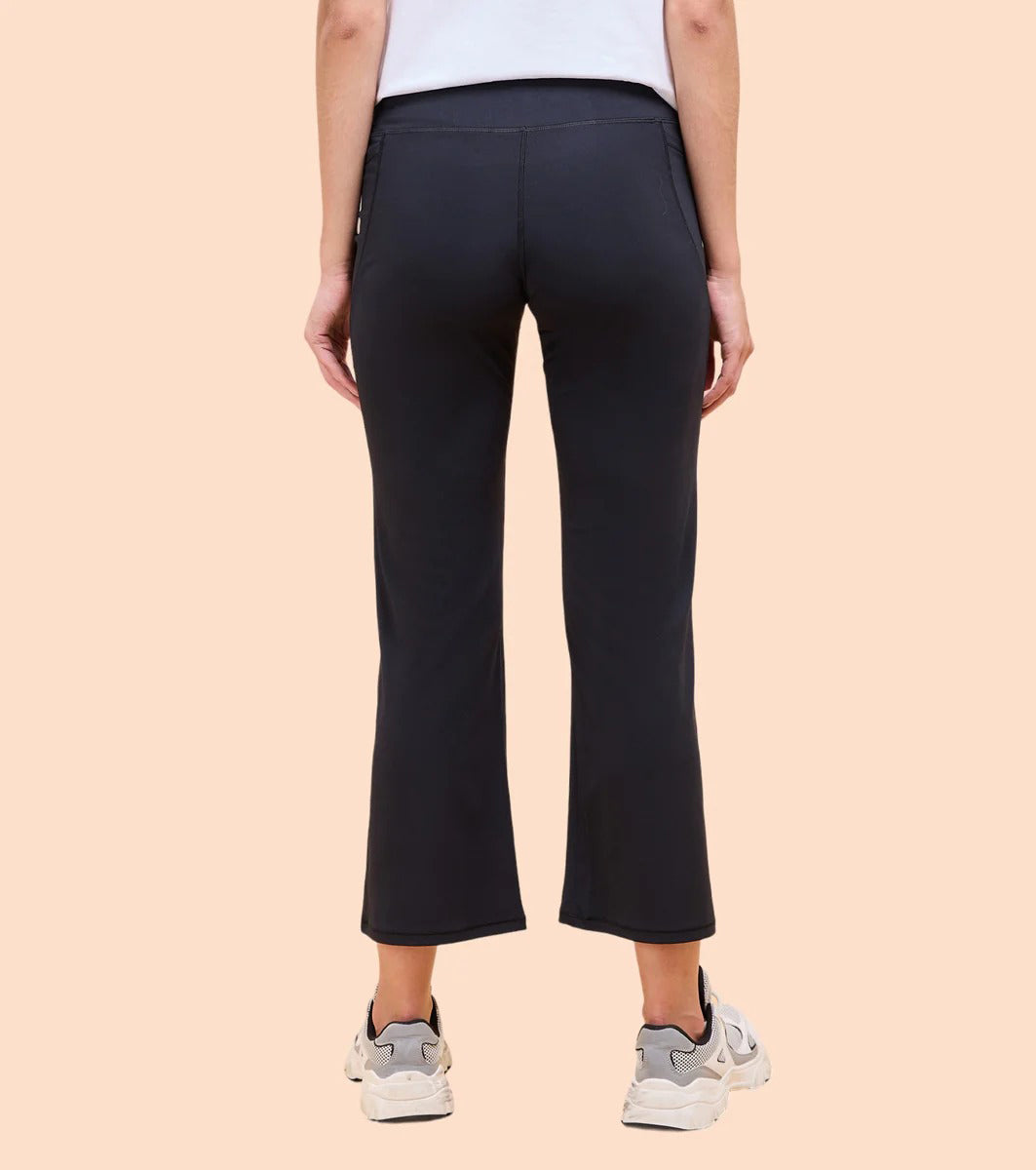 Womens High Waist Bootcut Yoga Pants with Pockets