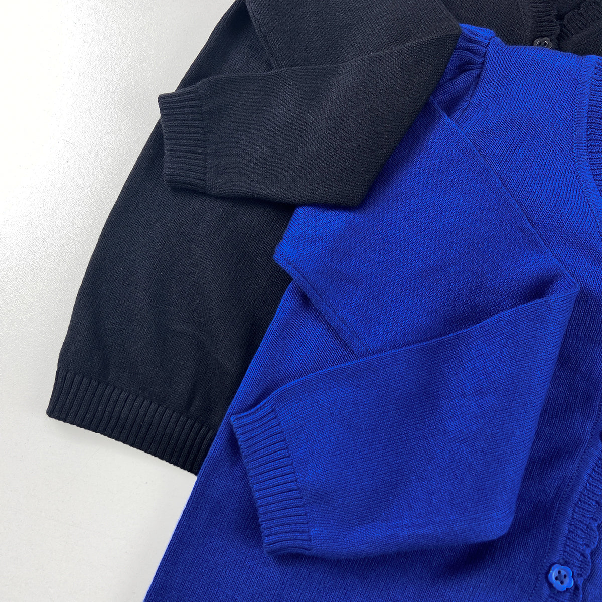 Girls Cotton Knitted Cardigan Sweater