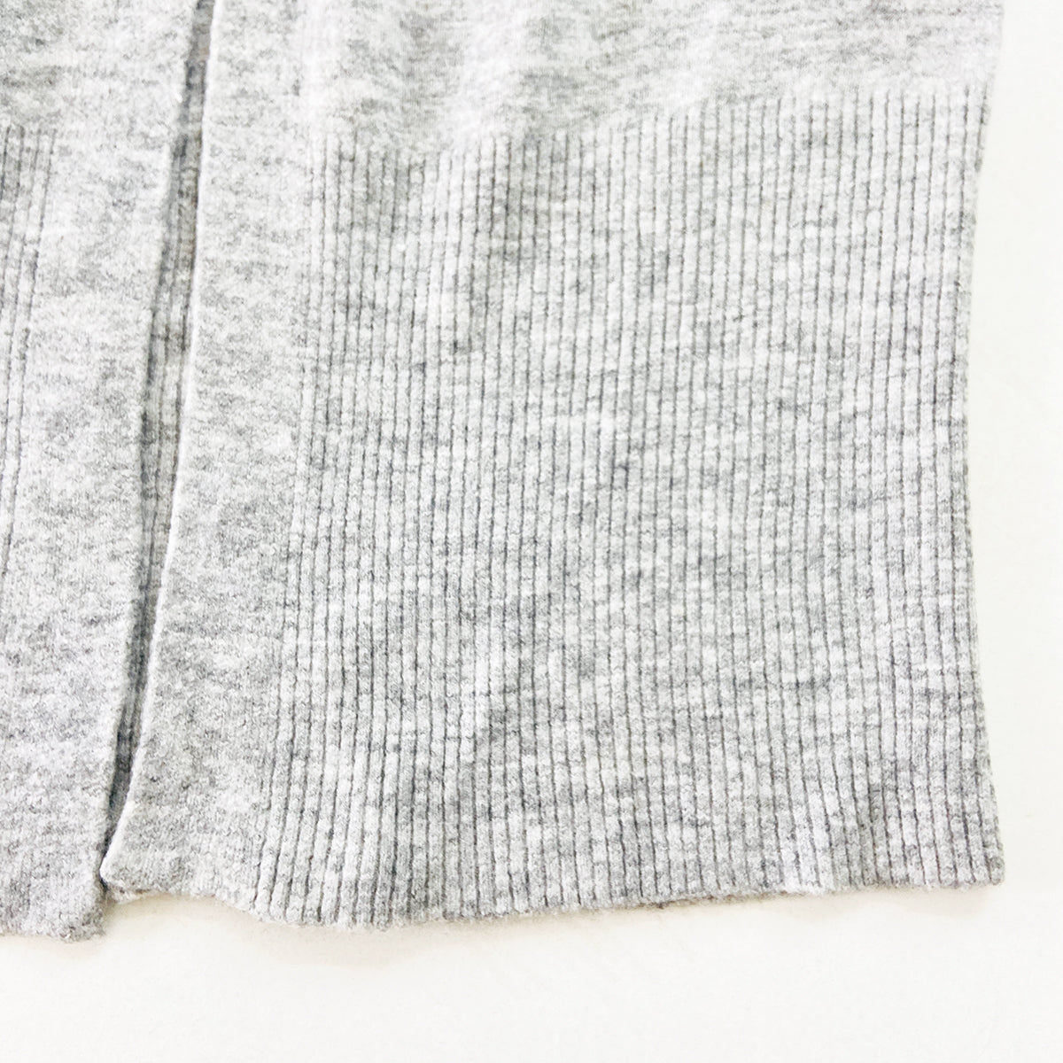 Womens Wool Blend Knit Open Front Longline Cardigan